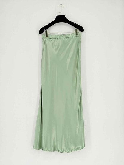 Pre - loved SINEAD KEARY Mint Green Size Small Long Skirt at Reems Closet