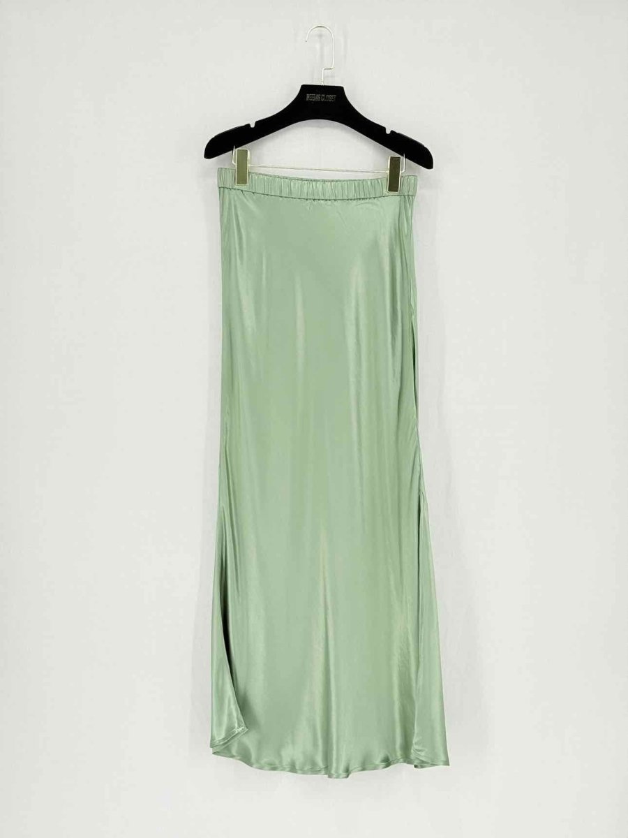 Pre - loved SINEAD KEARY Mint Green Size Small Long Skirt at Reems Closet