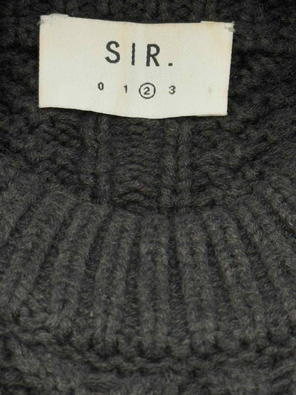 Pre - loved SIR. Dark Grey Size US 6 Sweater at Reems Closet
