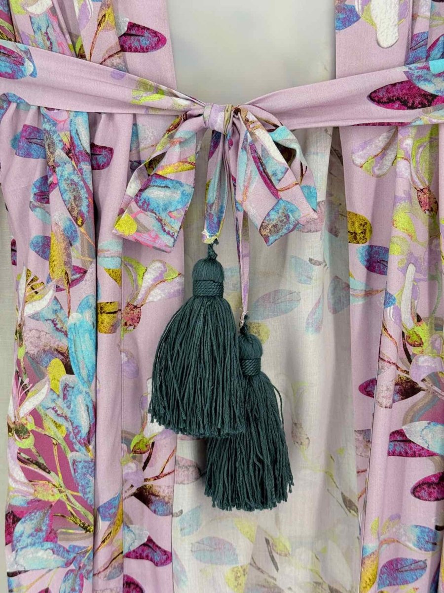 Pre-loved SIREN ERTAN Lilac Multicolor Size One Size Kimono at Reems Closet