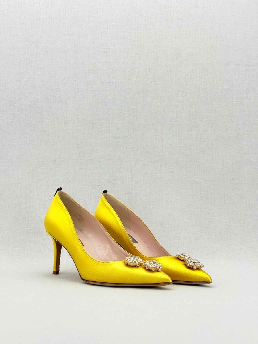 Pre - loved SJP BY SARAH JESSICA PARKER Yellow Size EU 35.5 Pumps at Reems Closet