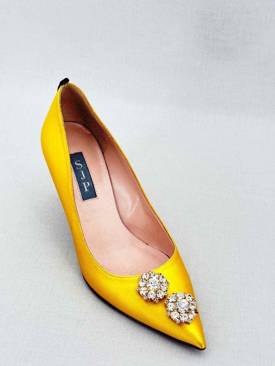 Pre - loved SJP BY SARAH JESSICA PARKER Yellow Size EU 35.5 Pumps at Reems Closet