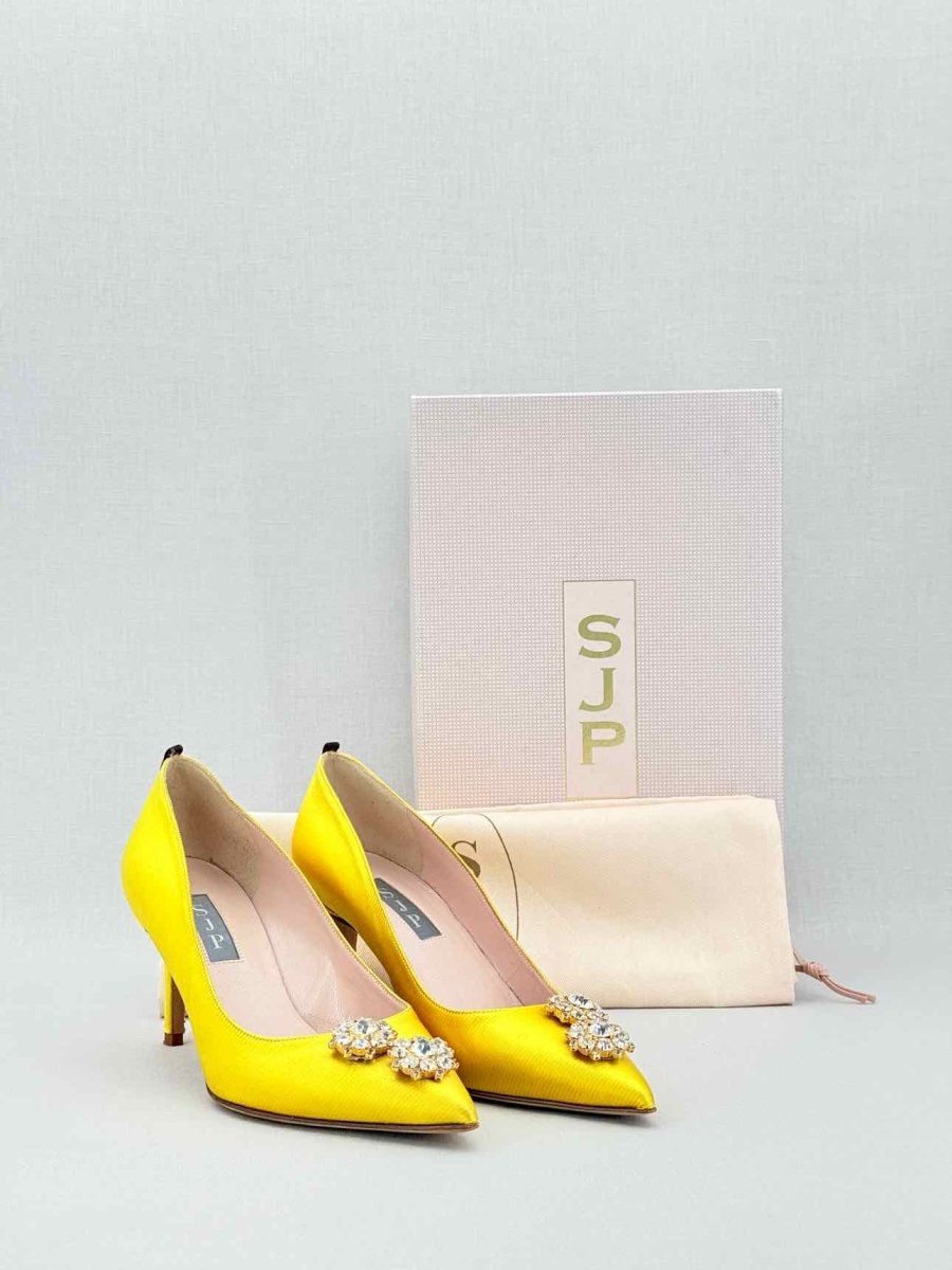 Pre - loved SJP BY SARAH JESSICA PARKER Yellow Size EU 35.5 Pumps at Reems Closet