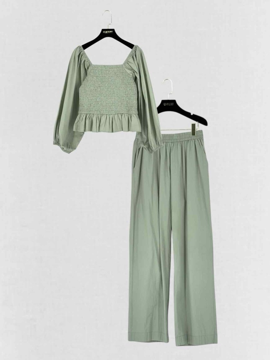 Pre - loved SKALL STUDIO Green Size US 6 Outfit Set at Reems Closet