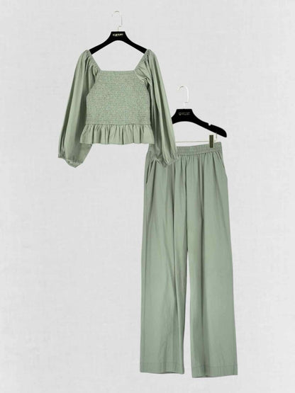 Pre - loved SKALL STUDIO Green Size US 6 Outfit Set at Reems Closet