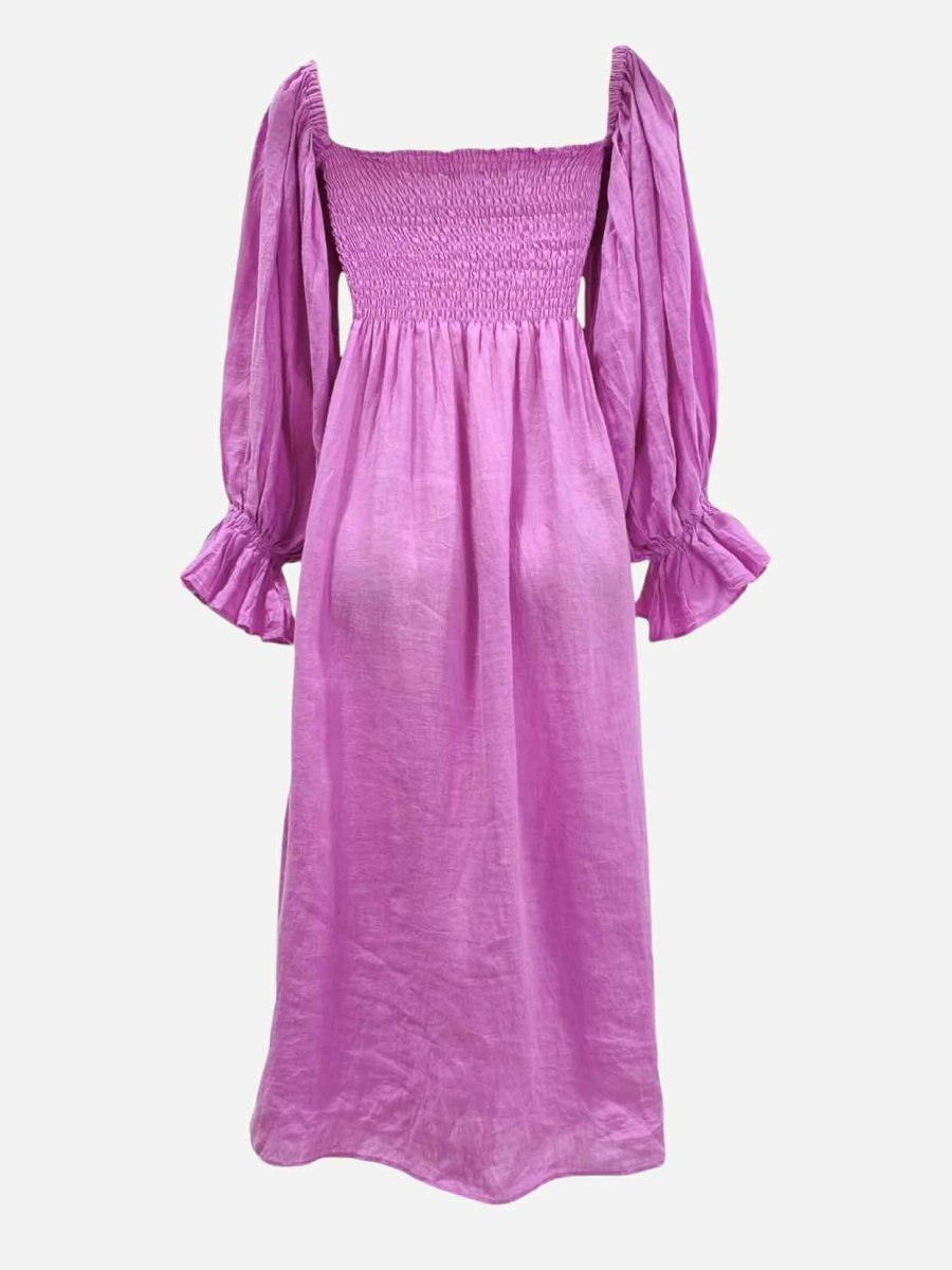 Pre - loved SLEEPER Pink Midi Dress at Reems Closet