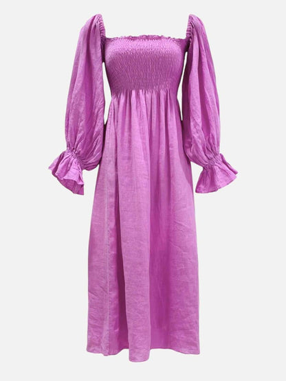 Pre - loved SLEEPER Pink Midi Dress at Reems Closet