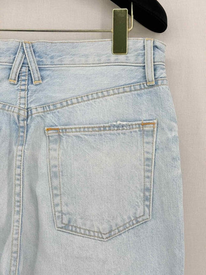 Pre - loved SLVRLAKE Beatnik Ankle Washed Denim Size 30 Jeans at Reems Closet