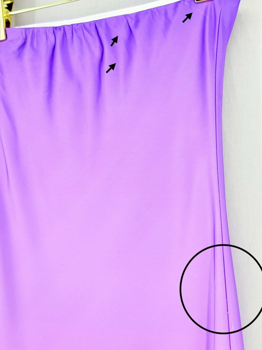Pre - loved SNDYS Angel Purple Size XSmall Midi Dress at Reems Closet