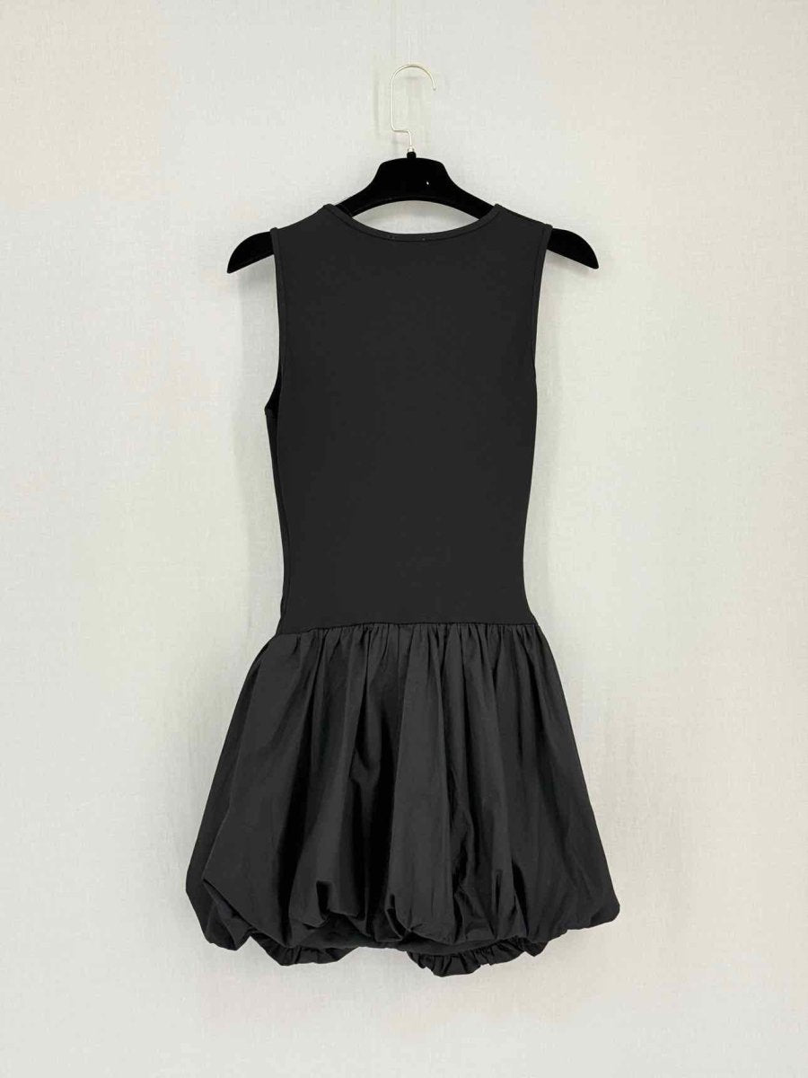 Pre-loved SNDYS Maya Bubble Black Size XSmall Short Dress at Reems Closet