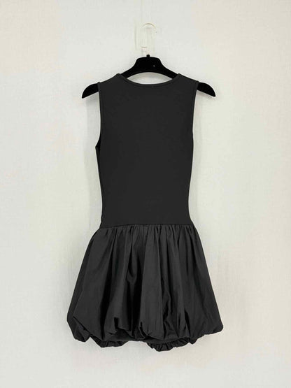 Pre-loved SNDYS Maya Bubble Black Size XSmall Short Dress at Reems Closet