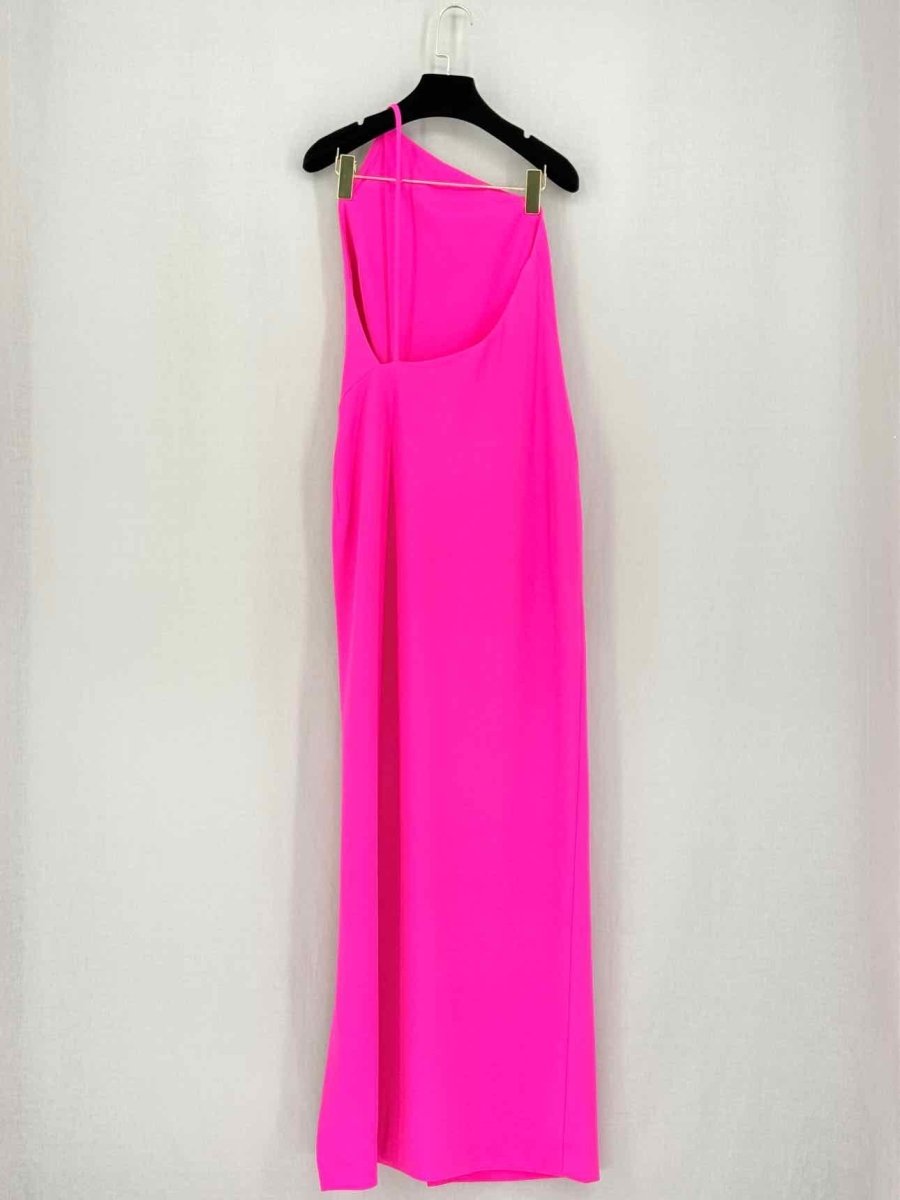 Pre-loved SOLACE LONDON Petch Pink Size US 6 Midi Dress at Reems Closet