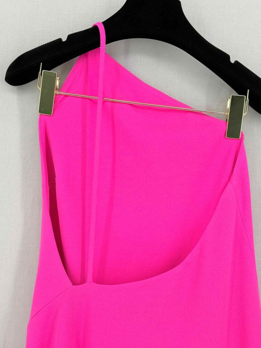 Pre-loved SOLACE LONDON Petch Pink Size US 6 Midi Dress at Reems Closet