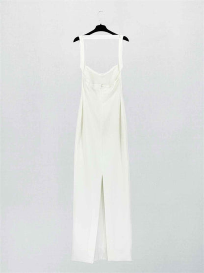 Pre-loved SOLACE LONDON White Size US 6 Long Dress at Reems Closet