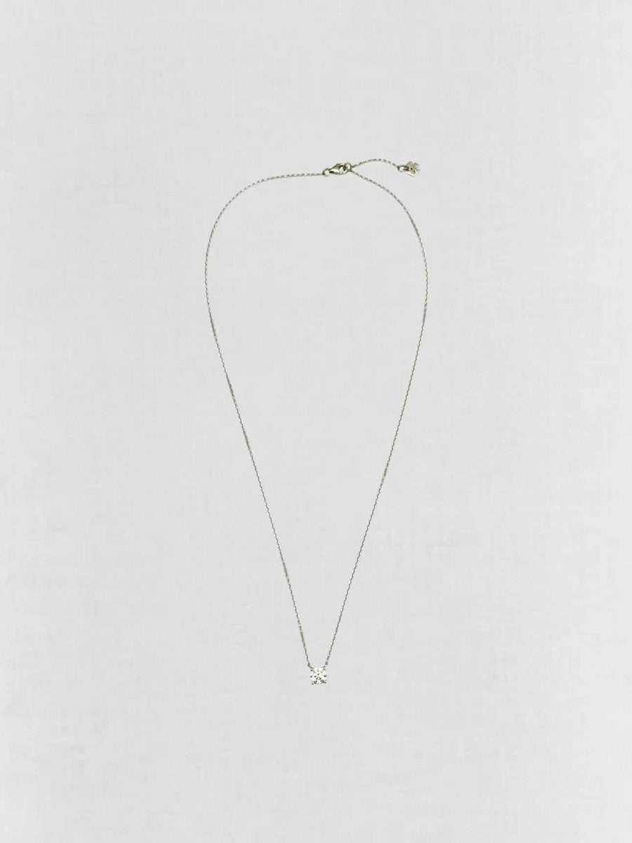 Pre - loved SOLITAIRE PENDANT Necklace at Reems Closet