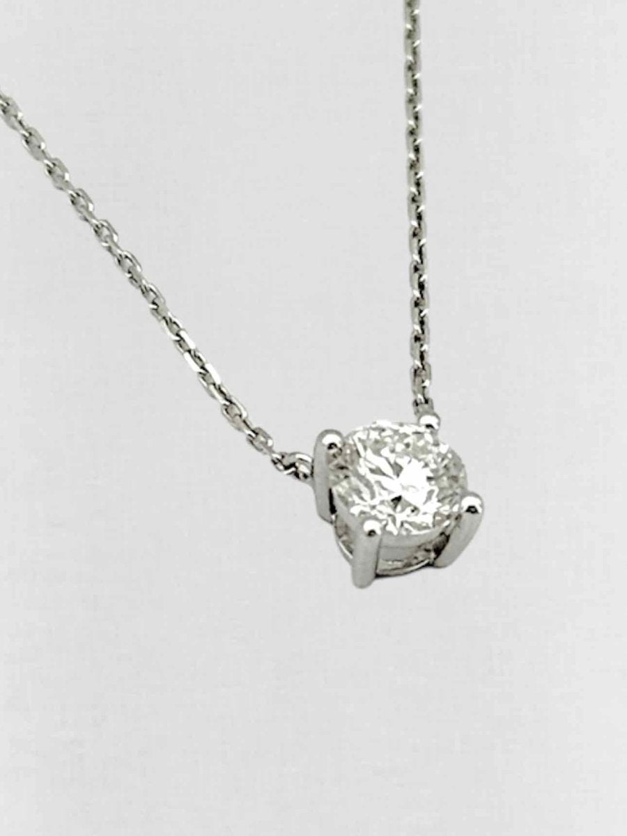 Pre - loved SOLITAIRE PENDANT Necklace at Reems Closet