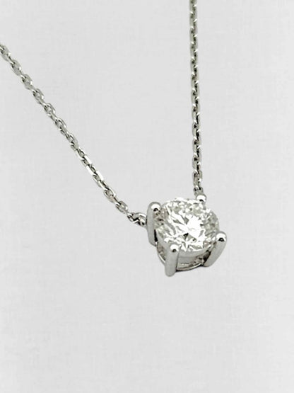 Pre - loved SOLITAIRE PENDANT Necklace at Reems Closet