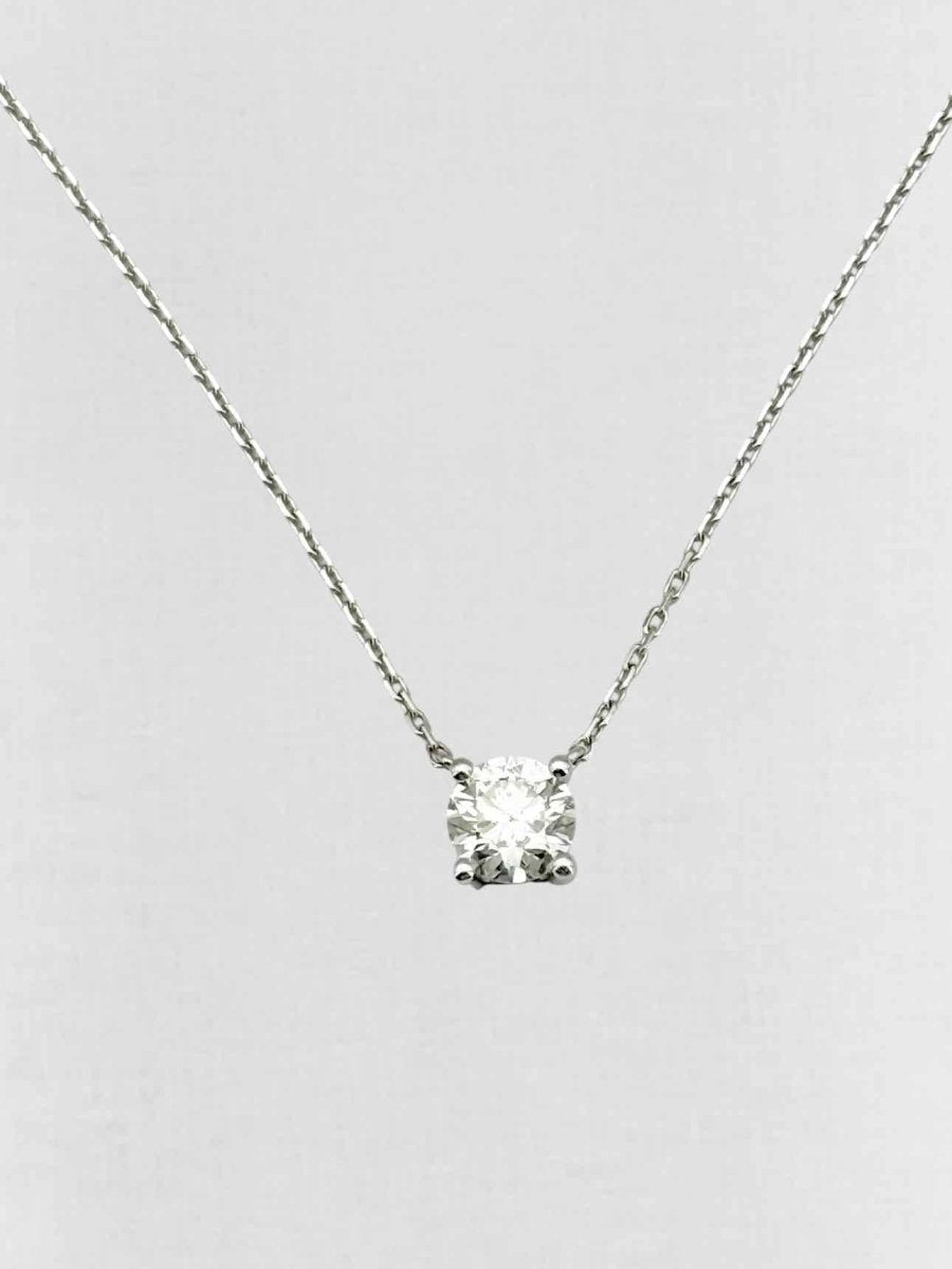 Pre - loved SOLITAIRE PENDANT Necklace at Reems Closet