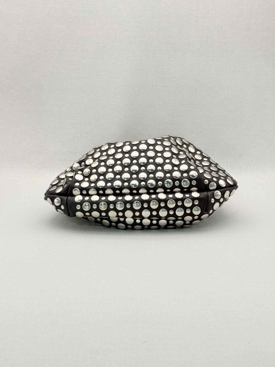 Pre-loved SONIA RYKIEL Domino Brown Shoulder Bag at Reems Closet