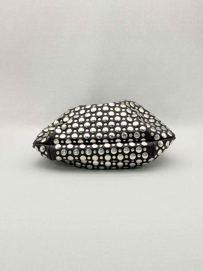 Pre-loved SONIA RYKIEL Domino Brown Shoulder Bag at Reems Closet