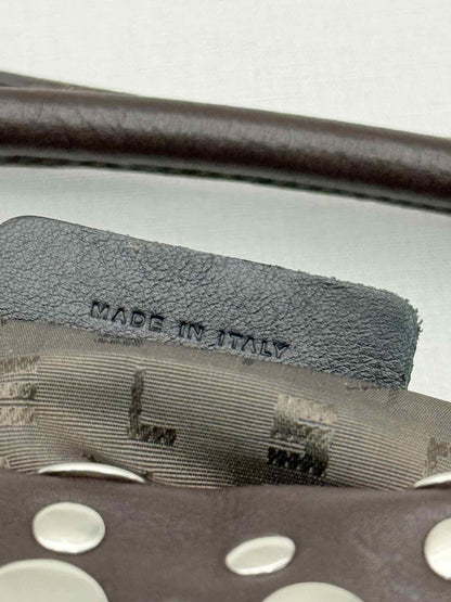 Pre-loved SONIA RYKIEL Domino Brown Shoulder Bag at Reems Closet