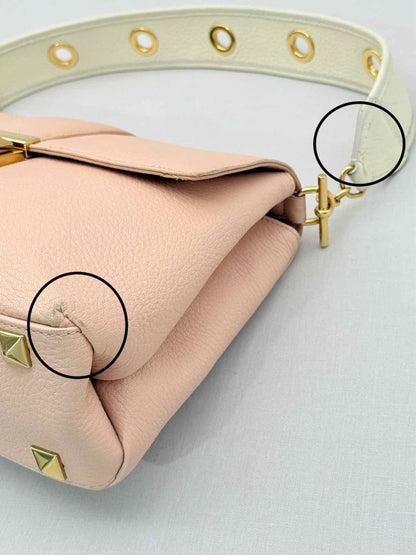 Pre - loved SONIA RYKIEL Peach Shoulder Bag at Reems Closet
