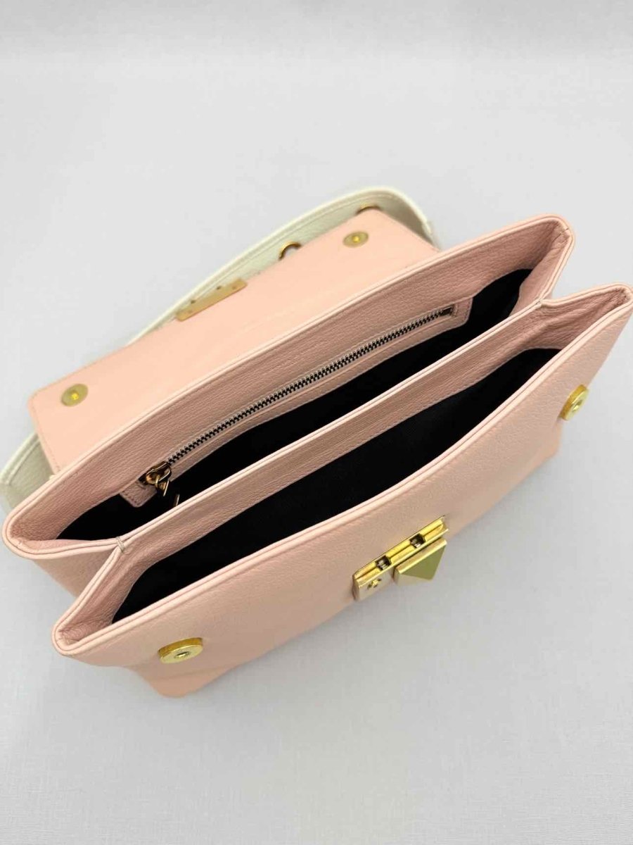 Pre - loved SONIA RYKIEL Peach Shoulder Bag at Reems Closet