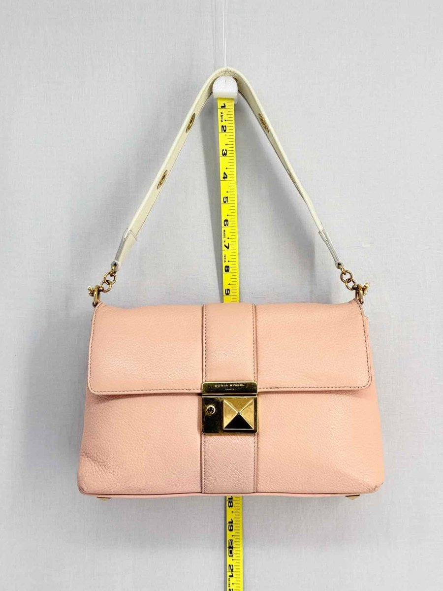 Pre - loved SONIA RYKIEL Peach Shoulder Bag at Reems Closet