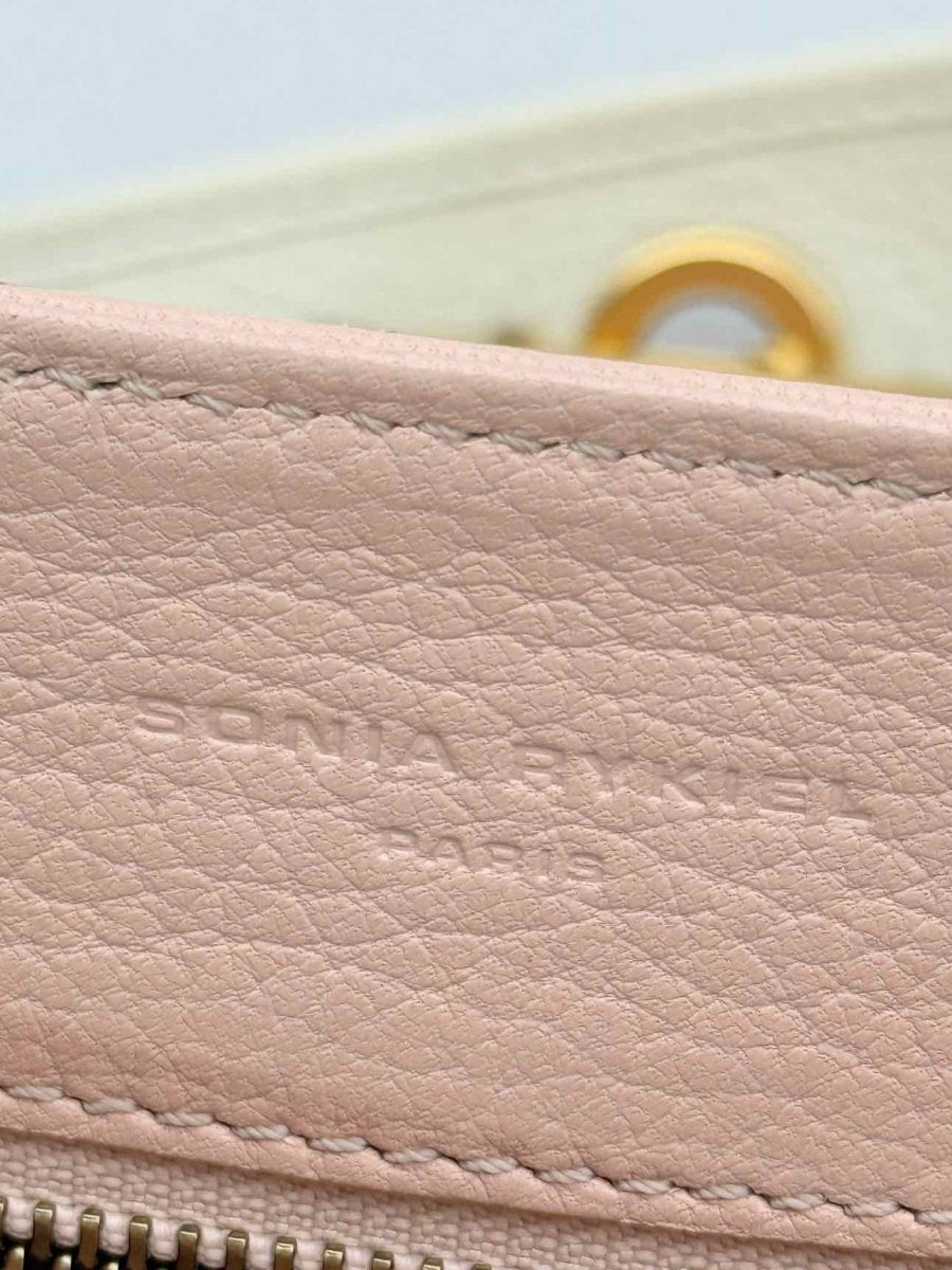 Pre - loved SONIA RYKIEL Peach Shoulder Bag at Reems Closet