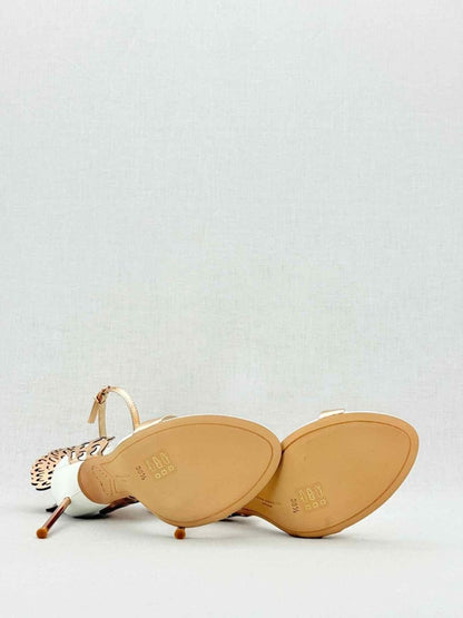 Pre - loved SOPHIA WEBSTER Bronze Size EU 38.5 Heeled Sandals at Reems Closet