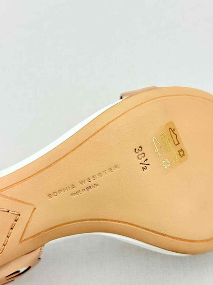 Pre - loved SOPHIA WEBSTER Bronze Size EU 38.5 Heeled Sandals at Reems Closet