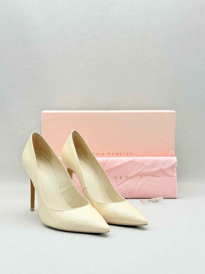 Pre - loved SOPHIA WEBSTER Cream Size EU 38 Pumps at Reems Closet