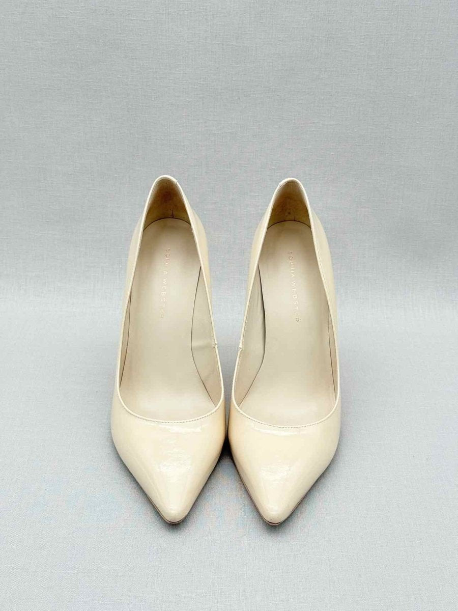 Pre - loved SOPHIA WEBSTER Cream Size EU 38 Pumps at Reems Closet