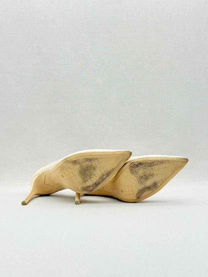 Pre - loved SOPHIA WEBSTER Cream Size EU 38 Pumps at Reems Closet