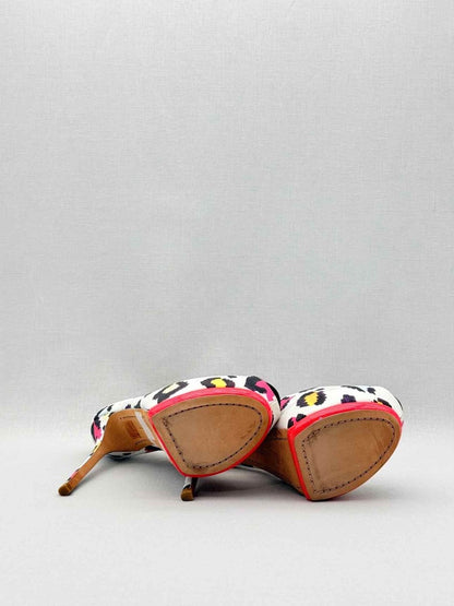 Pre-loved SOPHIA WEBSTER White Multicolor Size EU 40.5 Pumps at Reems Closet