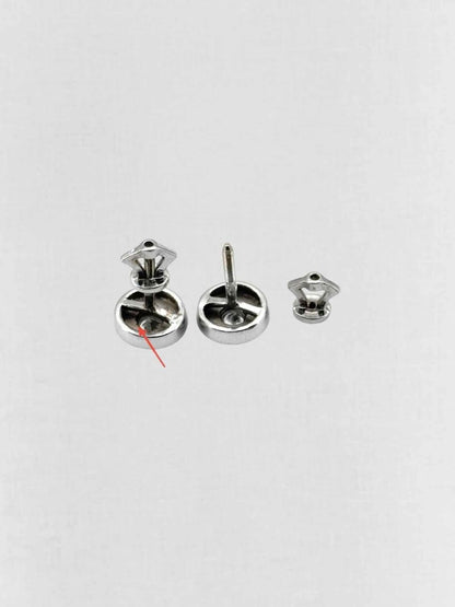 Pre - loved SOVA The One Diamond Earrings at Reems Closet