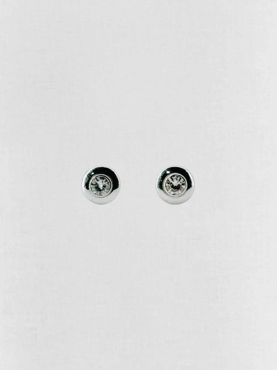 Pre - loved SOVA The One Diamond Earrings at Reems Closet