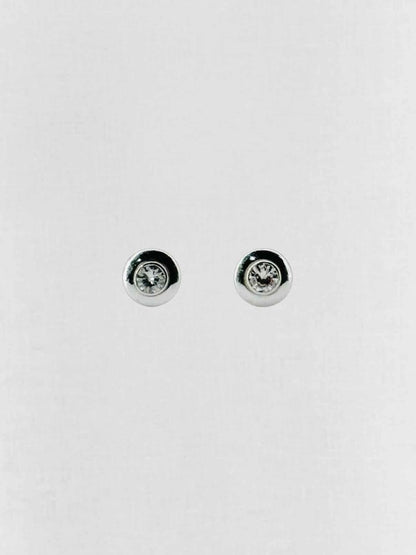 Pre - loved SOVA The One Diamond Earrings at Reems Closet