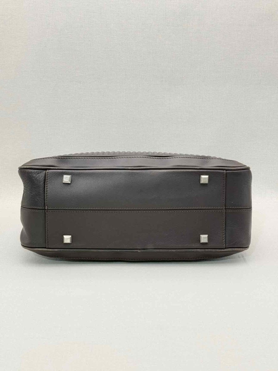 Pre - loved SPORTMAX Boston Brown Top Handle at Reems Closet