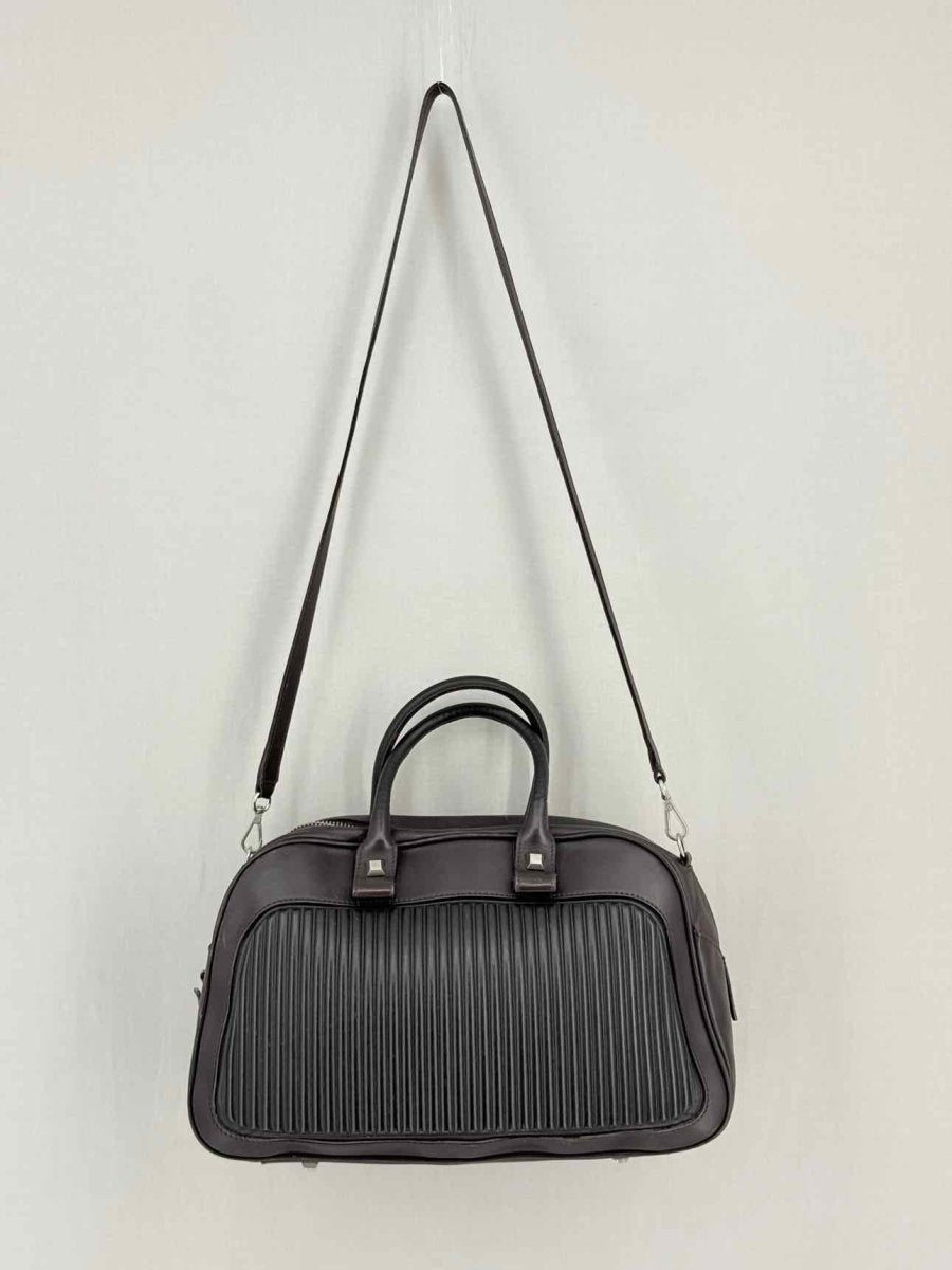 Pre - loved SPORTMAX Boston Brown Top Handle at Reems Closet