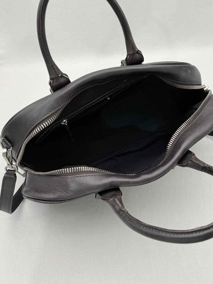 Pre - loved SPORTMAX Boston Brown Top Handle at Reems Closet