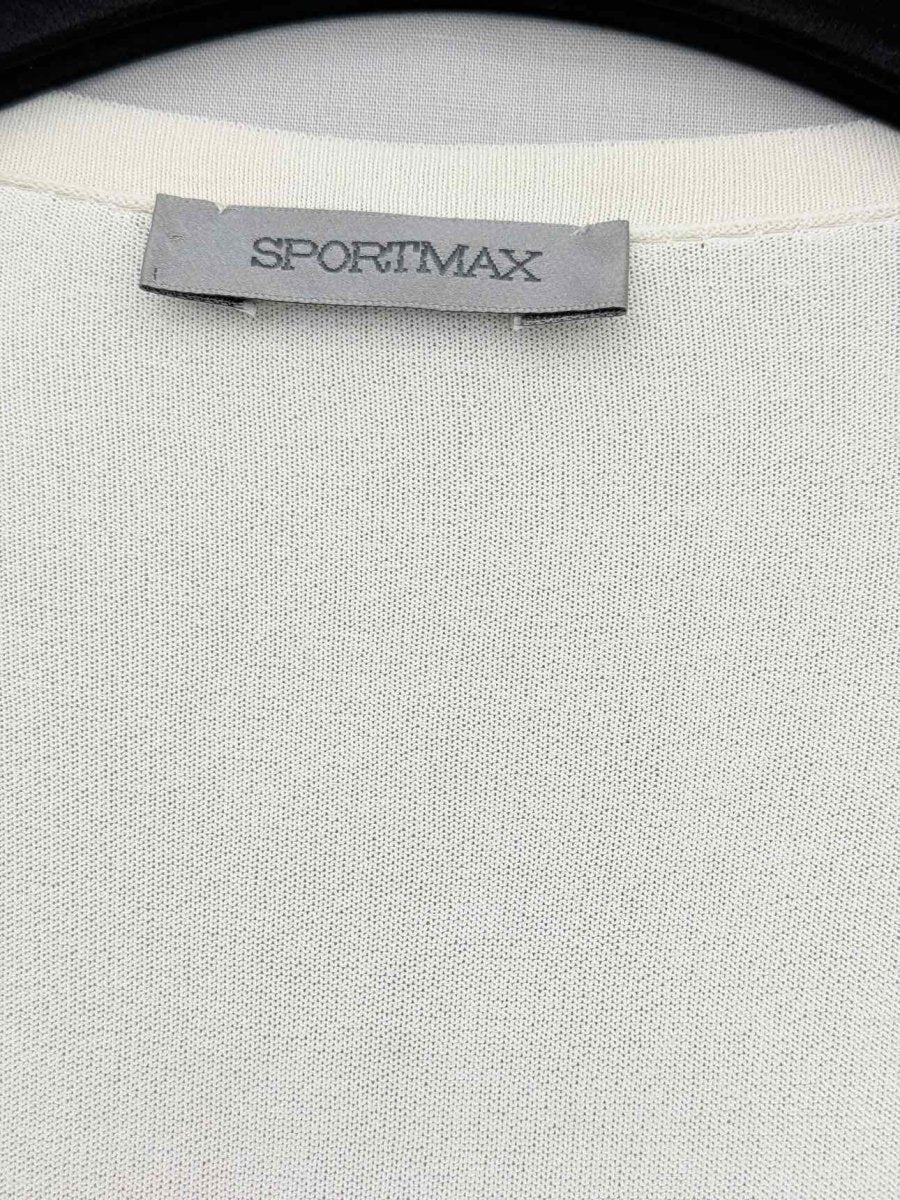 Pre-loved SPORTMAX Cream Size Small Cardigan at Reems Closet