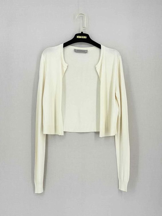 Pre-loved SPORTMAX Cream Size Small Cardigan at Reems Closet