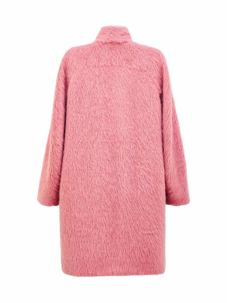 Pre - loved SPORTMAX Elodia Pink Coat at Reems Closet