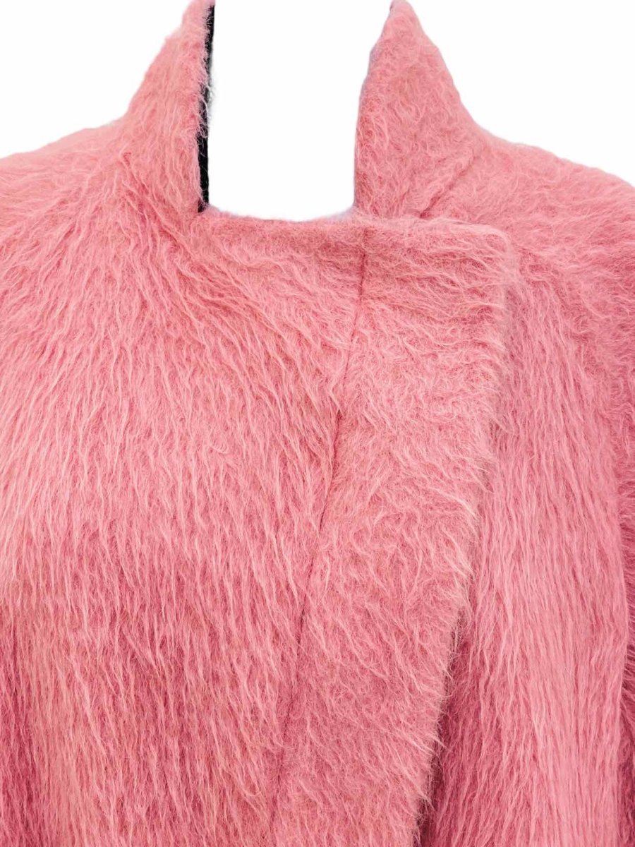 Pre - loved SPORTMAX Elodia Pink Coat at Reems Closet