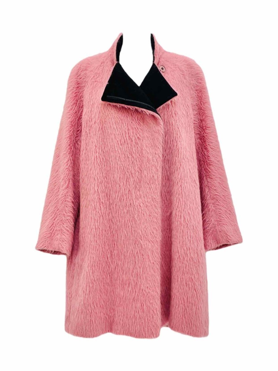 Pre - loved SPORTMAX Elodia Pink Coat at Reems Closet