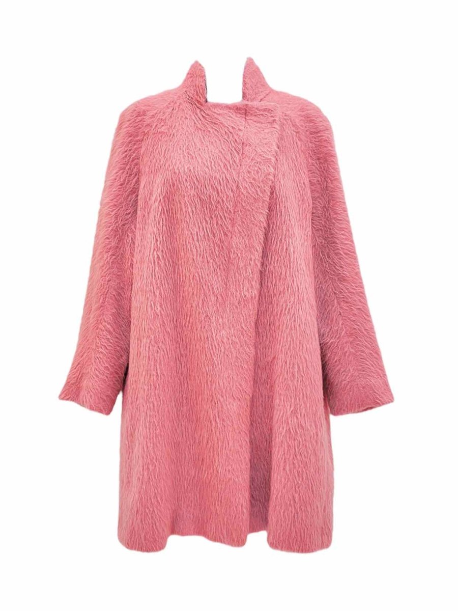 Pre - loved SPORTMAX Elodia Pink Coat at Reems Closet