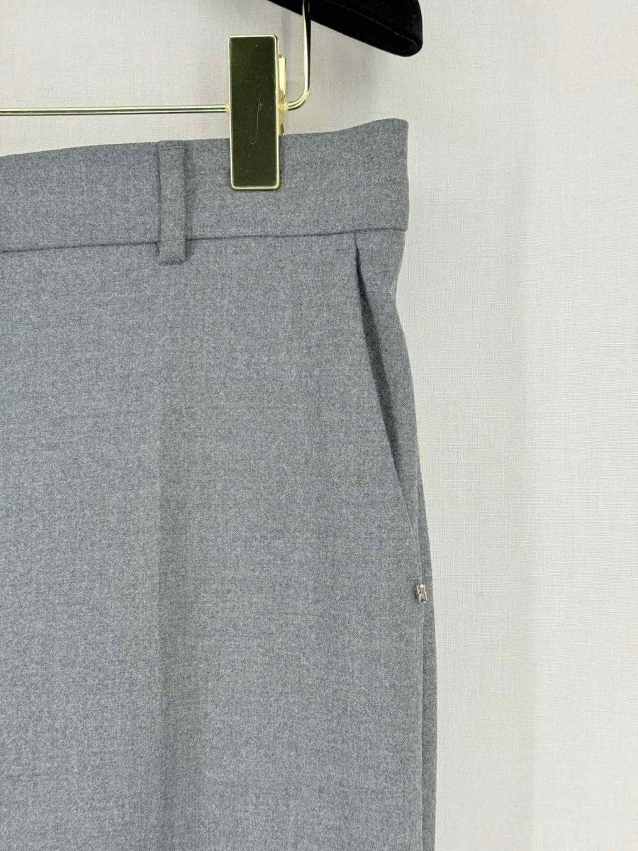 Pre - loved SPORTMAX Grey Size US 8 Pants at Reems Closet