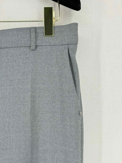 Pre - loved SPORTMAX Grey Size US 8 Pants at Reems Closet