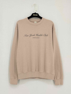 Pre - loved SPORTY & RICH Nude Size XSmall Sweatshirt at Reems Closet